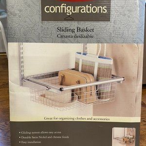 Rubbermaid Sliding Basket for Closet systems